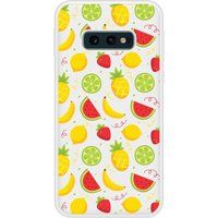 Samsung Bedrukt siliconen hoesje compatibel met Galaxy S10e Fruits tropicaux