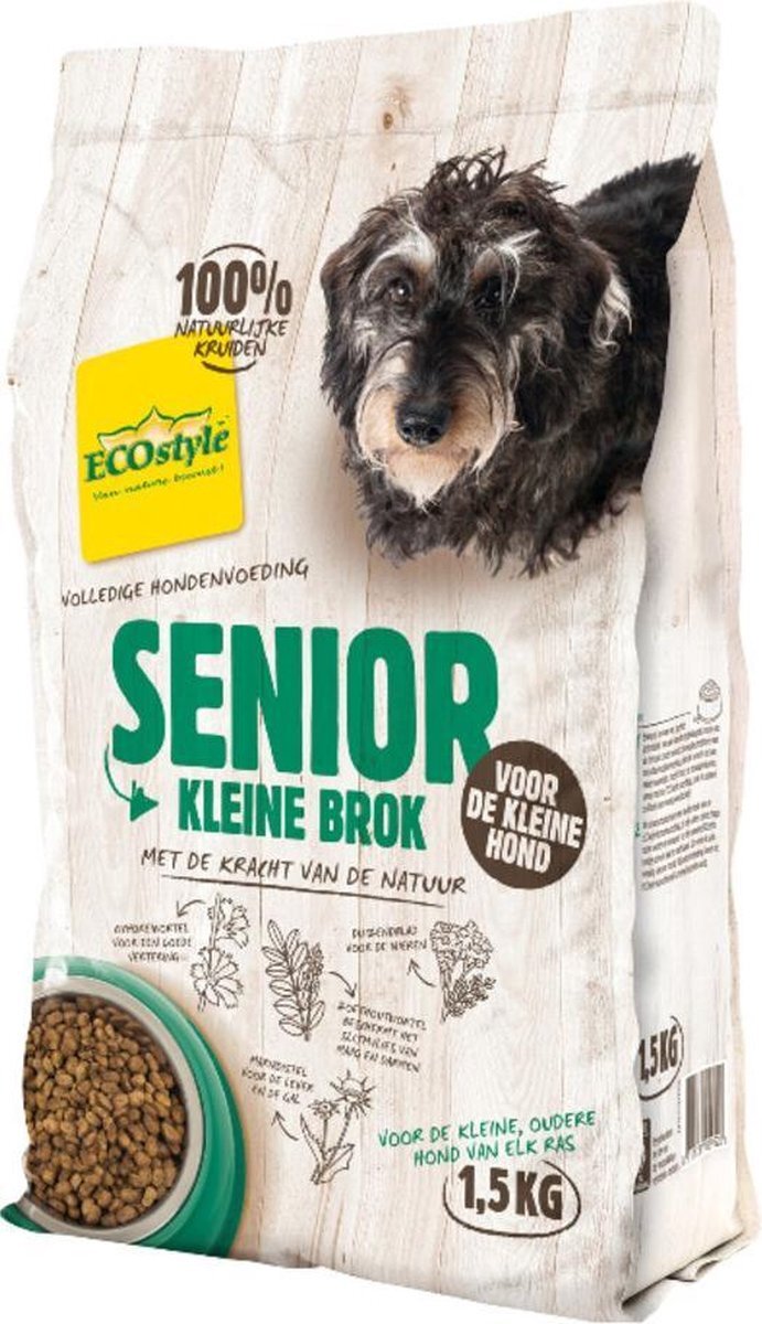 ViralStyle VITALstyle Hondenvoer Senior Kleine Brok 1,5 kg