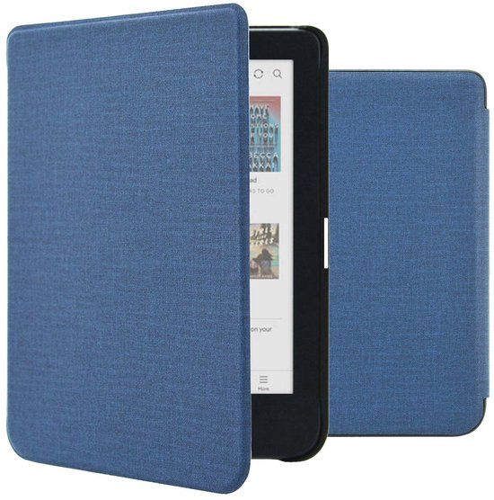 imoshion Ploonk B.V. Ereader Hoes - Geschikt voor Kobo Clara BW/Kobo Clara Colour - Donkerblauw