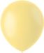 Folat - Ballonnen Powder Yellow Mat 33 cm - 100 stuks