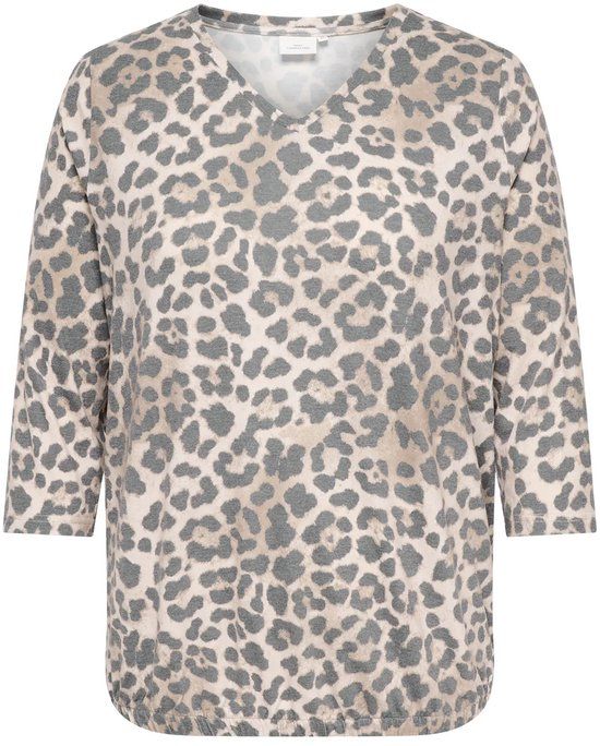 ONLY CARMAKOMA ONLY shirt Dina animal print