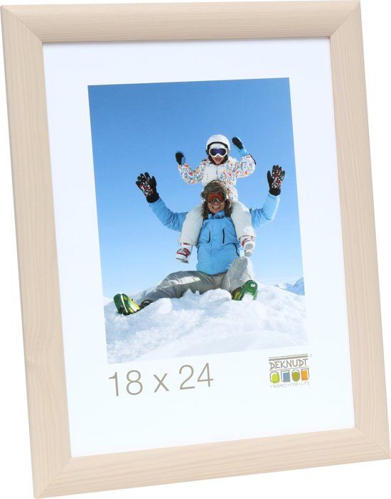 Deknudt fotokader wit hout - 5412065551000