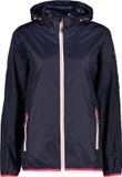 Cmp Regenjas Dames Vaste Capuchon Nylon Blauw Maat 46
