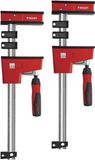 BESSEY Revo Kre100-2K-set, 2 x rompklem, spanwijdte 1000 mm, projectie 95 mm, metalen versterkte kunststof behuizing voor meer kracht en veiligheid, gewicht 6,9 kg