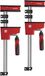 BESSEY Revo Kre100-2K-set, 2 x rompklem, spanwijdte 1000 mm, projectie 95 mm, metalen versterkte kunststof behuizing voor meer kracht en veiligheid, gewicht 6,9 kg