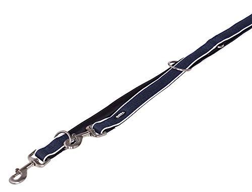 Nobby Voerlijn "Cayo" navy L: 200 cm, B: 25/35 mm