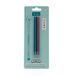 Mr. Wonderful - Set met 3 vullingen voor uitwisbare pennen - turquoise, groen en paars - warmtegevoelige gelinkt - balpenvullingen