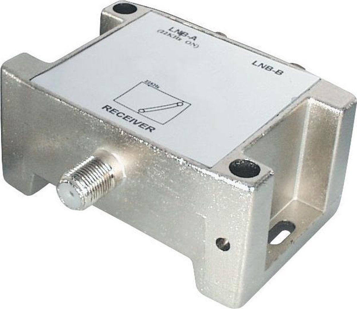 transmedia 22 KHz LNB schakelaar met DC blocker / 700 - 2400 MHz