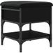 Maison Exclusive - Banc à chaussures noir 42x42x45 cm bois d'ingénierie