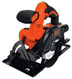 Black+Decker 18 V Accucirkelzaag/Handcirkelzaag, 140 mm Zaagblad, 43 mm Zaagdiepte