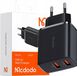Mcdodo® Chargeur rapide - Chargeur - Pour téléphone - 2x USB-A - 12W