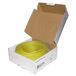 LINK LK6A100Y Categorie 6A U/UTP netwerkkabel (100 meter, geel)