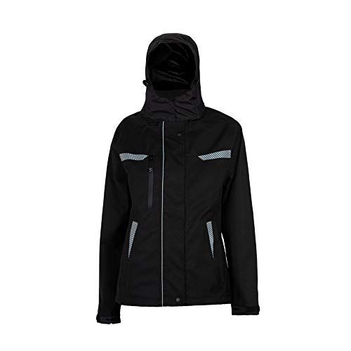 Hydrowear KAMPEN Simply No Sweat dames parka - zwart - maat 3XL