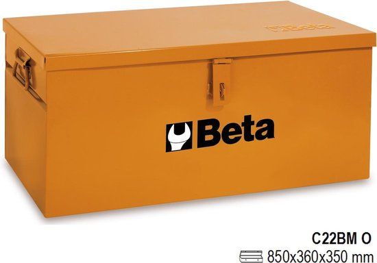 Beta Stalen Gereedschapskist C22BM O - Oranje - 85x36x35 cm