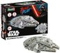 Revell Modelbouwpakket Ruimtevaart - 06566 Build - Play - The Millennium Falcon - Star Wars - met Licht en Geluid - voor Kids Plastic - 1:164 - Modelbouw