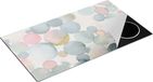 Chefcare Inductie Beschermer Abstracte Kunst - Zeepbellen - 95x55 cm - Multicolor