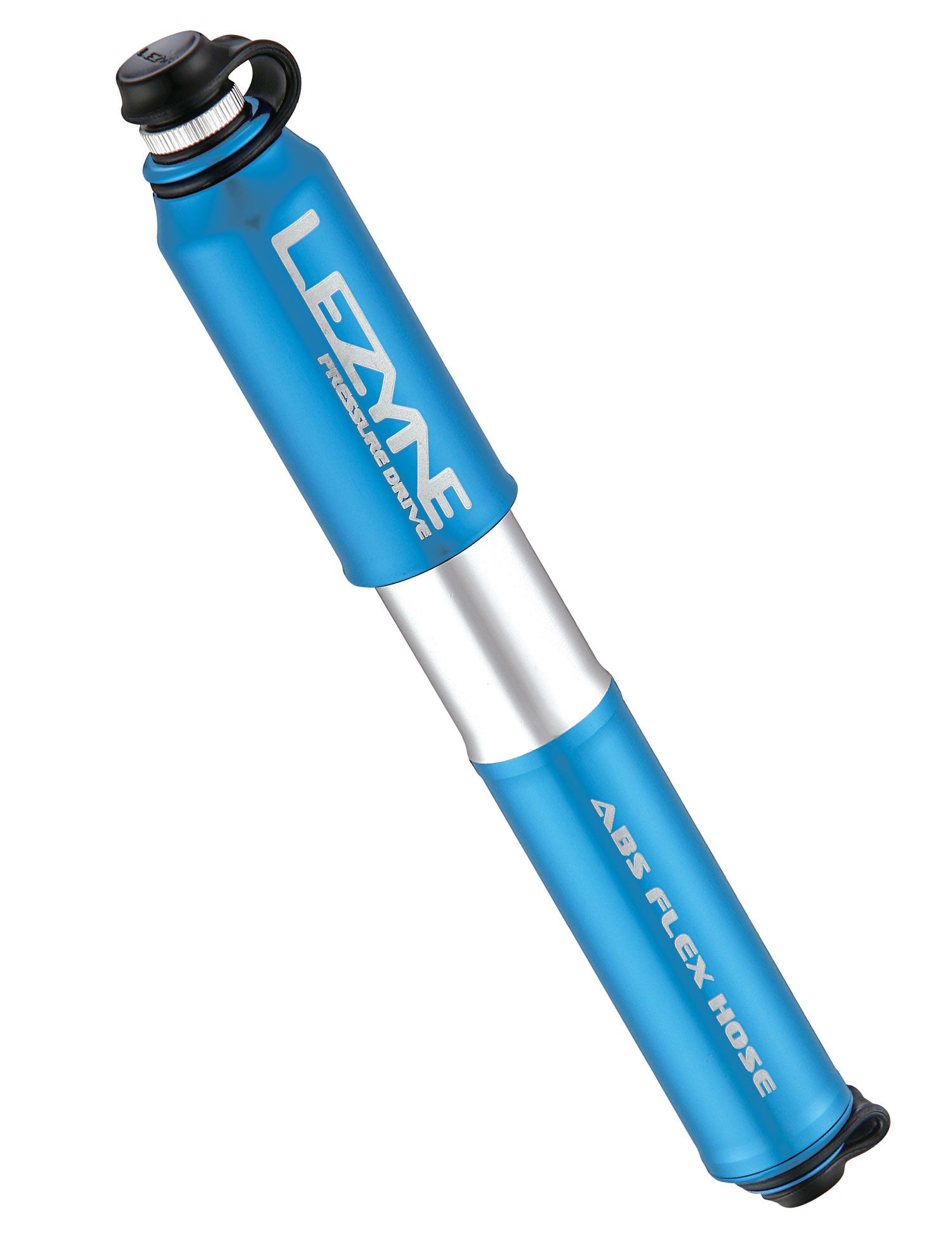 Lezyne Pressure Drive Medium - Minipomp - Blauw/Zilver