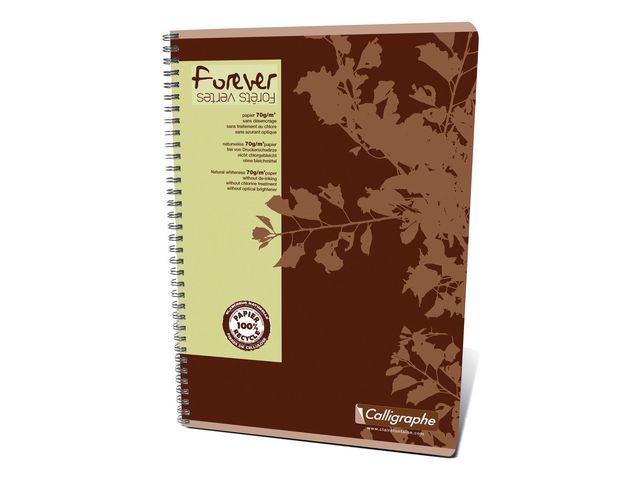 Clairefontaine FOREVER Notebook, A4, Ruled