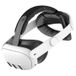 KIWI Design K4-QS02 Sangle de tête VR pour Meta Quest 3/3S - Blanc/Noir