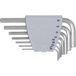 KS Tools 964.0315 Jeu de clés Allen en acier inoxydable - court - 7 pièces