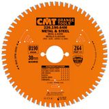 CMT Oranje gereedschap 226.190.64M Zaagblad PR.METAAL HW 190X2.0/1.6X30+20 Z64 FWF
