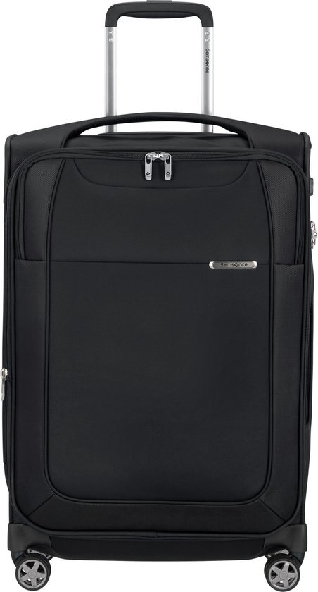 Samsonite Samsonite D'Lite Spinner 63 Exp black Zachte koffer Zwart