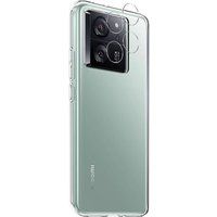 Phonillico® Case for Xiaomi 13T / 13T PRO and 2 Tempered Glass Camera Protectors