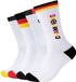 Camano Sokken, Unisex Tennissokken, 4-Pack, Katoen, Maat 35-38, Mixed Germany