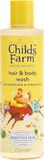 Childs Farm Haar- en douchegel voor kinderen, watermeloen en ananas, traanvrij, zacht reinigend, geschikt voor droge, gevoelige huid, 250 ml