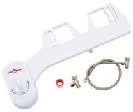 Raccord de bidet pour abattant de toilette, embout unique