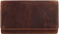 GREENBURRY portemonnee Vintage Wallet Brown bruine