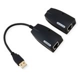 VALUE 12.99.1123 USB-A, RJ-45 Zwart