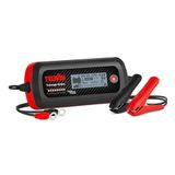 Telwin T-Charge 12 EVO: Acculader, elektronische accuonderhouder en multifunctionele tester 6/12 V met LCD-scherm, voor alle soorten accu's van voertuigen, auto's en motorfietsen. IP65. Kabels inbegre
