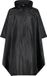 CMP Poncho met capuchon, Unisex, Zwart, L/XL