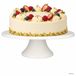 MamboCat Plateau à gâteau sur pied STABIL Ø 28 cm blanc en porcelaine