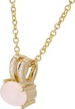 Orphelia ZH-7122/1 - Ketting met hanger - 925 zilver - zirkonia - 45 cm