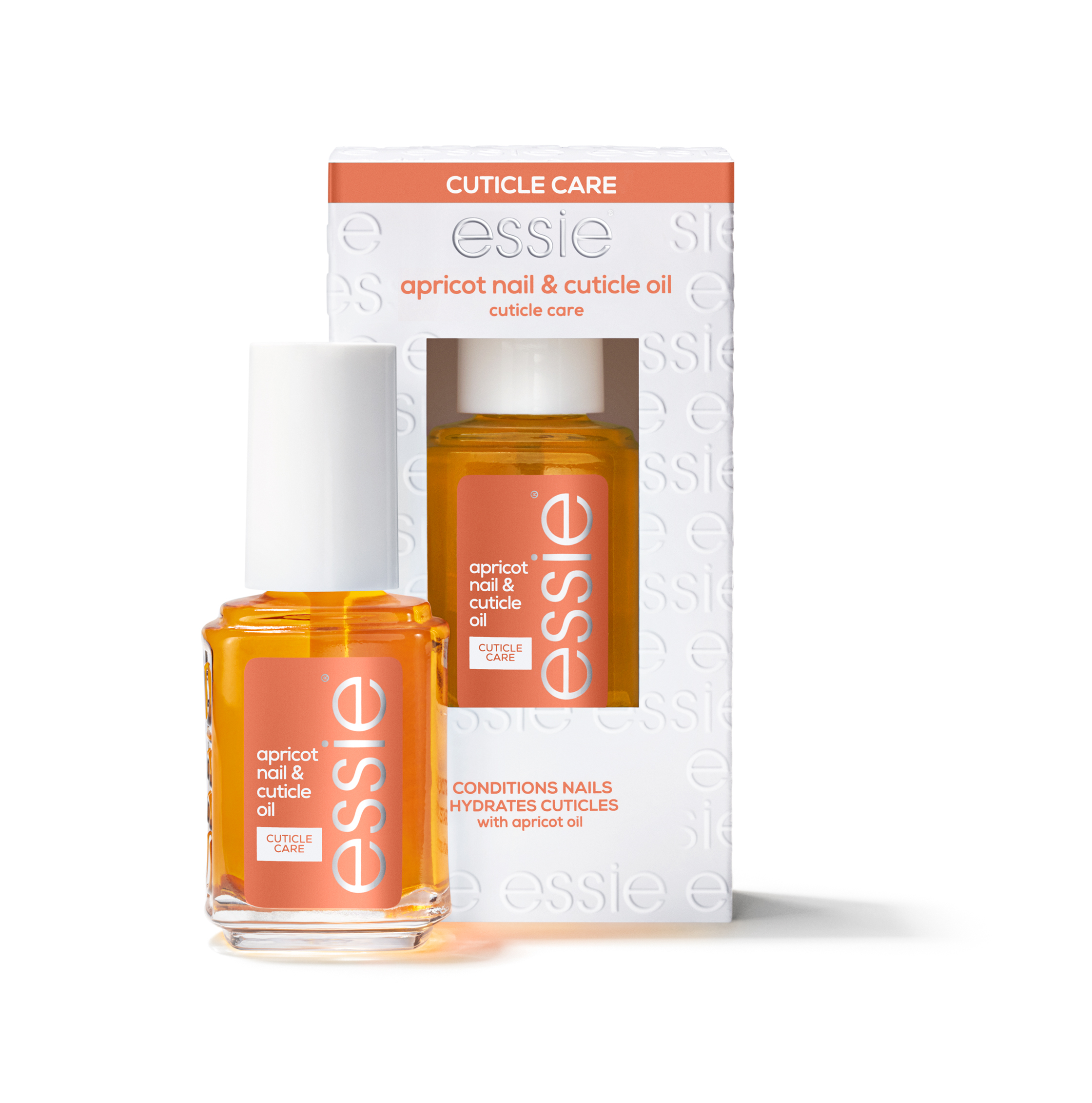 Essie Oil nagelverzorging - apricot nail & cuticle oil - verzorgende nagel- en nagelriemolie met abrikozenolie - 13,5 ml