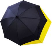 doppler Paraplu Fiber Long Automatic Move Navy / Yellow
