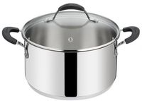 LAGOSTINA Stoofpot van 26 cm met roestvrijstalen deksel