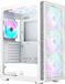 MONTECH X3 Mesh Midi-tower Gaming-behuizing Wit