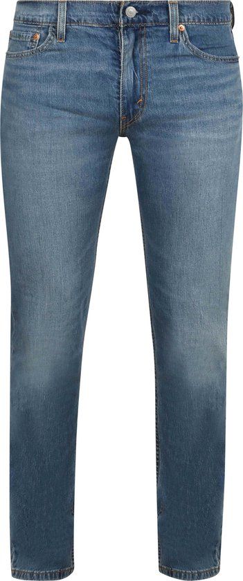 Levi's 511 Slim Fit Jeans Blauw Katoenmix Heren W34 L34