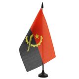 AZ FLAG Tafelvlag Angola 21x14 cm