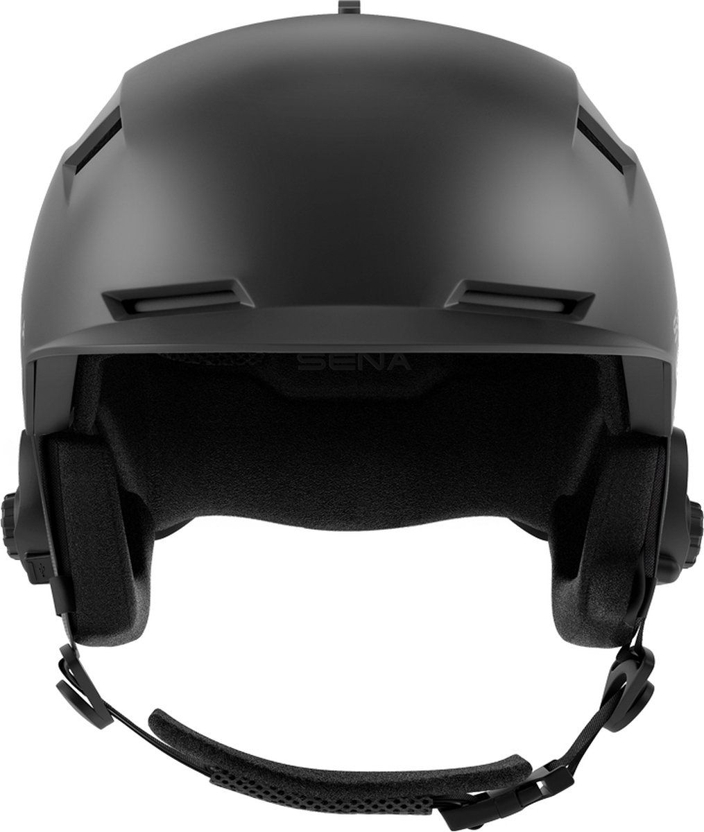 Sena Latitude S1 Smart Snow Helm - Mat Zwart - Maat L