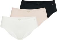Joop! Dames hipster slip 3 pack Sensation zwart / crème / beige