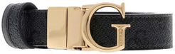 Guess Leona Logo Riem Zwart S Vrouw