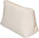 Bagbase Top Tex Group Sprl Luxe toilettas/make-up tas met rits - beige - 25 x 16 cm