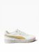 Puma Carina 3.0 Aqua Metallics Dames Sneakers Wit/Beige Maat 38.5