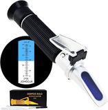 Merkloos / Sans marque BeiJingLiangPinJiaZuoKeJiWenHuaFaZhanYouXianGongSi Refractometer voor Alcohol Met ATC 0~80% VOL