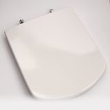 Merkloos Duroplast Toiletbril met Snelmontage Systeem - Wit