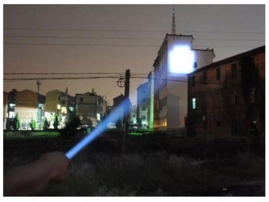 Beactiff Militaire LED Zaklamp - 3800 Lumen - Zoomfunctie - Zwart